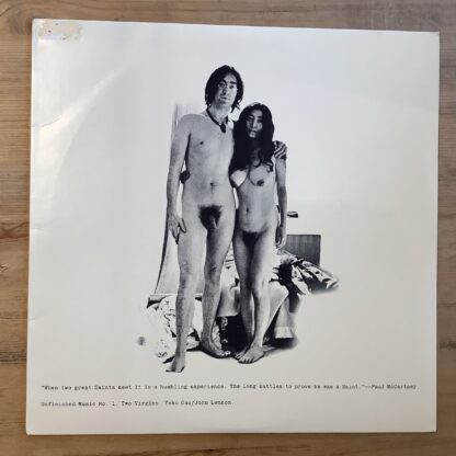 John Lennon And Yoko Ono - Unfinished Music No. 1. Two Virgins [LP] (2. hand)