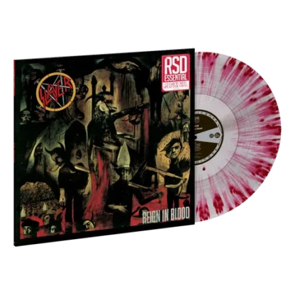 Slayer - Reign In Blood [LTD LP] (Clear/Red Splatter Vinyl)