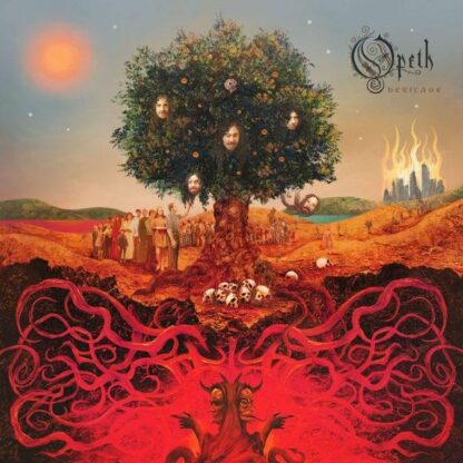 Opeth - Heritage [LTD 2xLP] (Black & Red Marbled Vinyl)