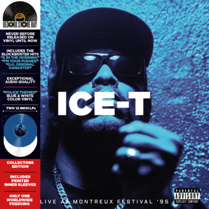 Ice-T - Live In Montreux Festival  [LTD 2xLP] (Dark Blue White Vinyl) (RSD25)